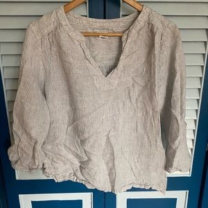 Sigrid Olsen Linen Shirt